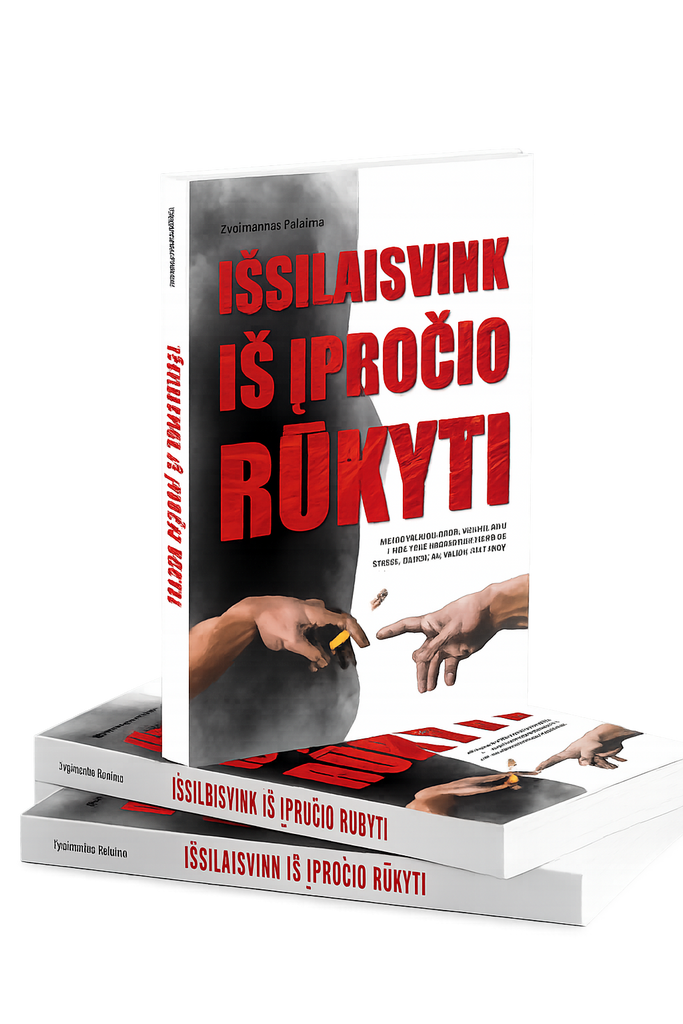 Išsilaisvink iš įpročio rūkyti knyga