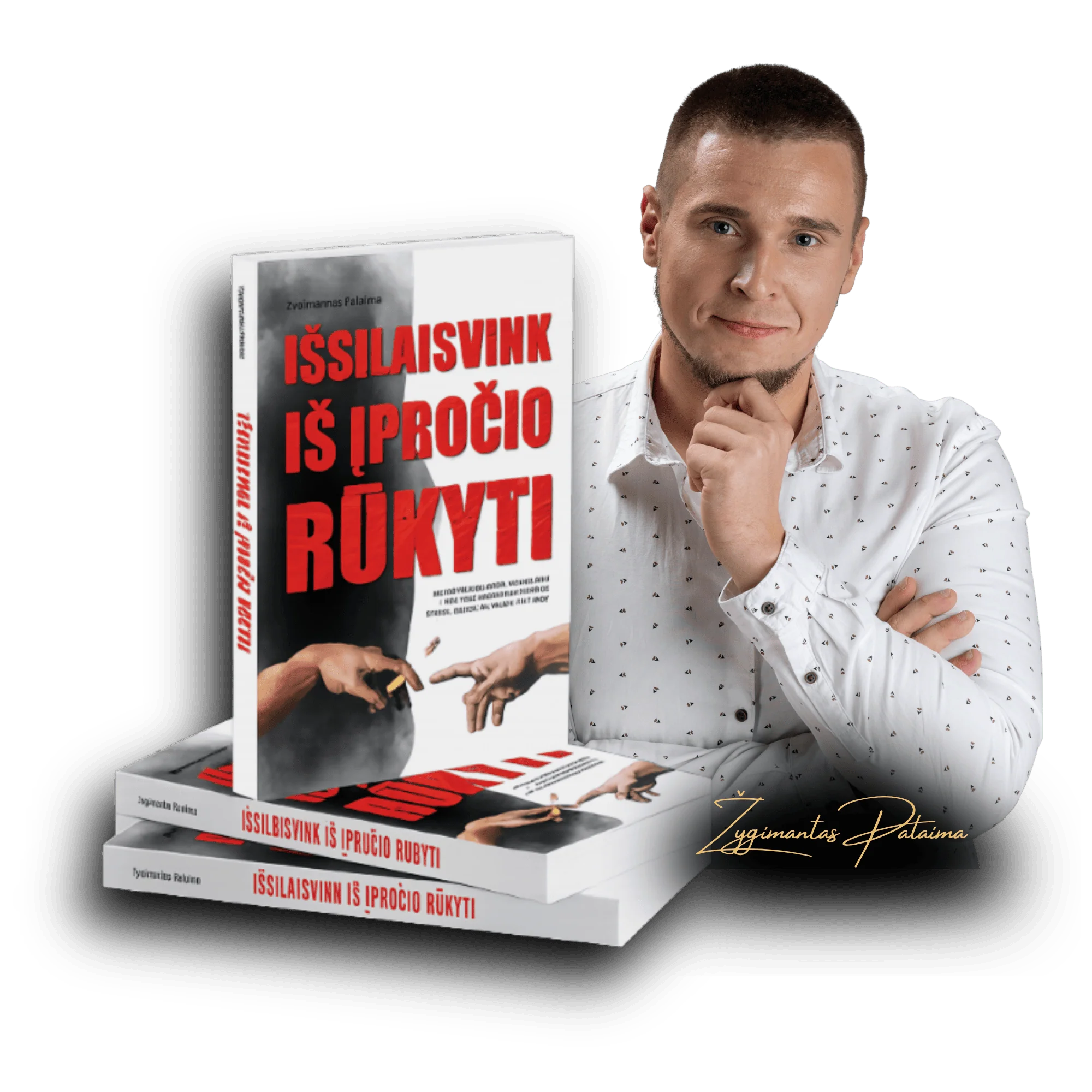 El. knyga + autoriaus parašas + asmeninis palinkėjimas
